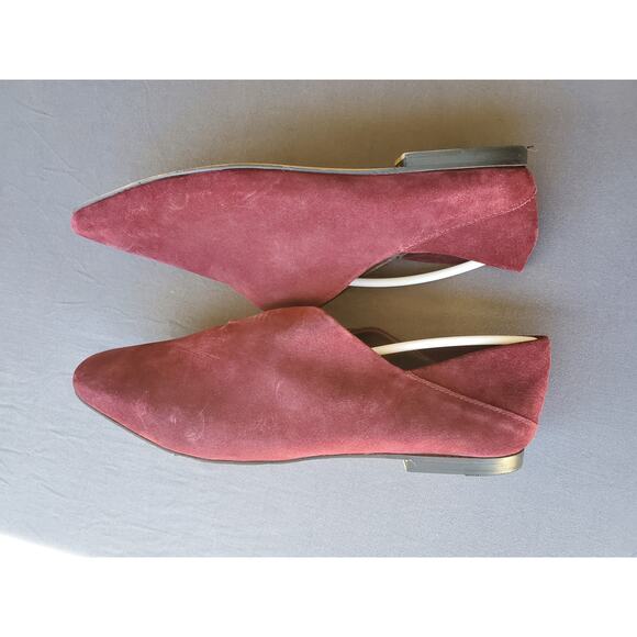 Burgundy Retro shoes/booties by Coldwater Creek, size 8.5, ship free, deadstock - Picture 3 of 5